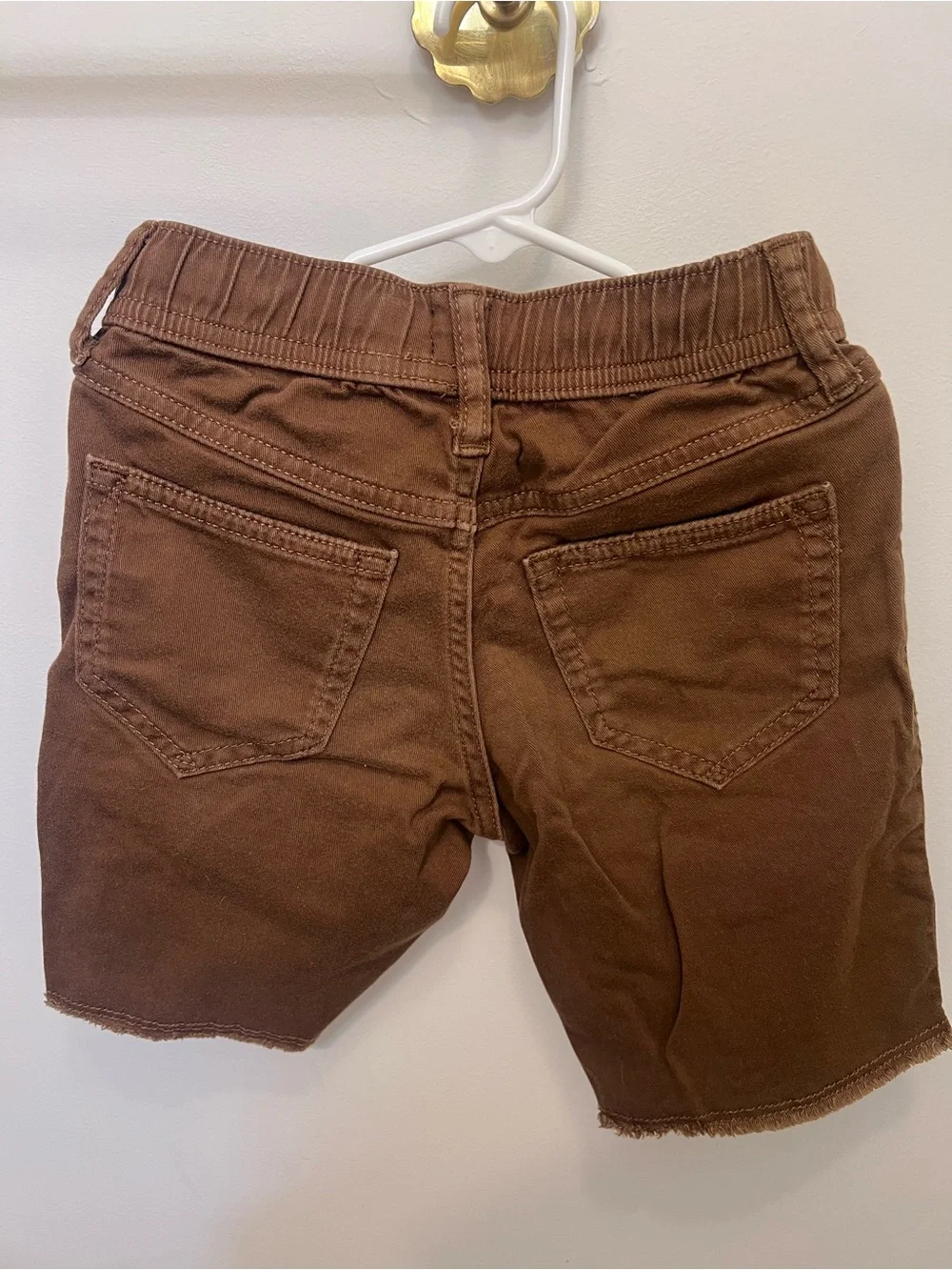 GAP Denim Kids Brown Pull-On Shorts